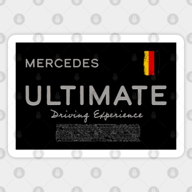 Mercedes Ultimate Driving Experience - Car Fans Magnet by JFK KARZ